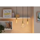 Paulmann LED Leuchtmittel Vintage Globe G95 Inner Glow Spiralmuster 4W = 21W E27 Gold 200lm extra warmweiß  1800K