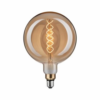 Paulmann LED Leuchtmittel Globe BigGlobe G300 7W = 35W E27 Gold extra warmweiß 2000K DIMMBAR