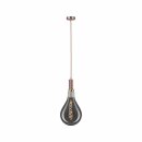Paulmann LED Leuchtmittel Spiral Filament Bigdrop A165 7W = 28W E27 Rauchglas 300lm warmweiß 2700K DIMMBAR