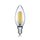Trio LED Filament Leuchtmittel Kerze 4,5W = 40W E14 klar 470lm warmweiß 3000K