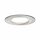 Paulmann LED Einbaustrahler Set Eisen gebürstet starr IP44 6,8W LED Coin Modul warmweiß 2700K D78 für 68er Loch DIMMBAR