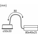Paulmann LED Modul Coin Slim 6,8W satiniert warmweiß 2700K DIMMBAR