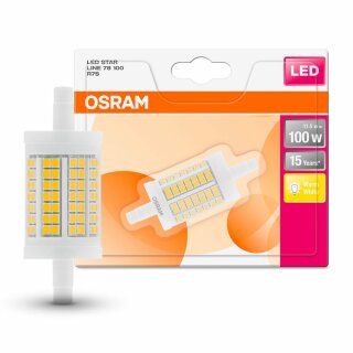 Osram LED Star Leuchtmittel Stab 11,5W = 100W R7s 78mm 1521lm warmweiß 2700K