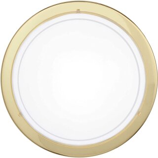 Eglo Wand- und Deckenleuchte Planet 1 Gold Ø29cm max. 60W E27 ohne Leuchtmittel