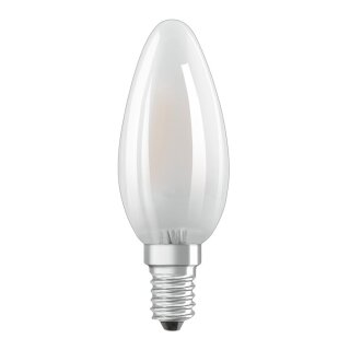 Osram LED Filament Leuchtmittel Kerzenform 1,5W = 15W E14 matt 136lm warmweiß 2700K