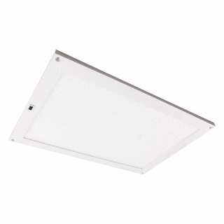 Müller-Licht LED Unterbauleuchte Salva Panel Weiß 30x20cm 7,5W 450lm warmweiß 3000K Dimmbar mit Sensor