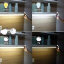 Müller-Licht LED Unterbauleuchte Calix Switch Tone DIM 90cm 12W CCT 2700K - 6500K warmweiß Tageslicht Memory dimmbar