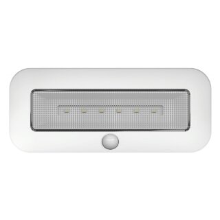 Müller-Licht LED Unterbauleuchte Nachtlicht Mobina Sensor 15cm Weiß 1,5W 100lm Neutralweiß 4000K Akku mit USB