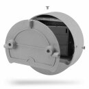 Smartwares LED Außenleuchte Wandlampe Aluminium 3 x AA Batterie Tageslicht 6500K Bewegungsmelder