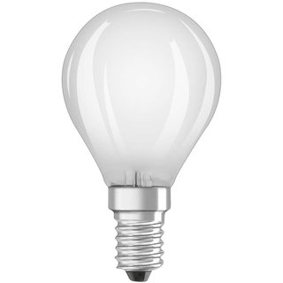 Osram LED Filament Leuchtmittel Tropfen 1,5W = 15W E14 matt 136lm warmweiß 2700K 300°