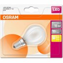 Osram LED Filament Leuchtmittel Tropfen 1,5W = 15W E14 matt 136lm warmweiß 2700K 300°