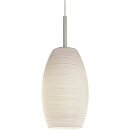 Eglo Hängeleuchte Batista 3 4-flammig Nickel matt/Weiß Glas Wischtechnik 4 x 11W E27 ohne Leuchtmittel