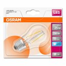 Osram LED Filament Leuchtmittel Tropfen P45 2,5W = 25W E27 klar 250lm Neutralweiß 4000K