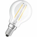 Osram LED Filament Leuchtmittel Tropfen 1,3W = 15W E14 klar 136lm warmweiß 2700K 300°