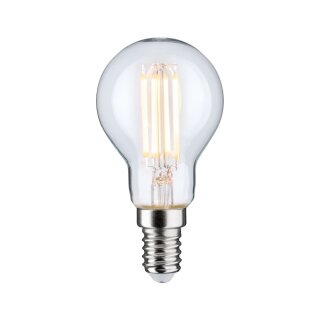 Paulmann LED Filament Leuchtmittel Tropfen 6,5W = 60W E14 klar 806 Lumen warmweiß 2700K