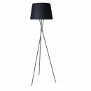 LED Stehleuchte Tripod Stehlampe schwarz Ø45cm 4W = 40W...