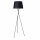 LED Stehleuchte Tripod Stehlampe schwarz Ø45cm 4W = 40W E27 warmweiß mit Schalter