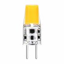 LED COB Stiftsockellampe 2,5W = 32W GY6,35 klar 12V 200lm warmweiß 2700K