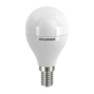 Sylvania LED Leuchtmittel Tropfen 4,5W = 25W E14 matt 250lm 827 warmweiß 2700K DIMMBAR