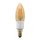 Sylvania LED Filament Leuchtmittel ToLEDo Retro Kerze 4,5W = 26W E14 klar 260lm 817 extra warmweiß 1800K DIMMBAR