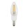 Sylvania LED Filament Leuchtmittel ToLEDo Retro Kerze 4,5W = 39W E14 klar 450lm 822 extra warmweiß 2200K DIMMBAR