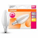 Osram LED Filament Leuchtmittel Kerze Retrofit Classic B 2,8W = 25W E14 matt 250lm warmweiß 2700K DIMMBAR