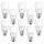 10 x Osram LED Leuchtmittel Star Tropfen Classic P 5W = 40W E27 matt 470lm warmweiß 2700K