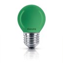 5 x Philips Tropfen Glühbirne 15 Watt E27 grün Glühlampe Deco Glühbirnen P45