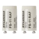 2 x Sylvania Starter FS-11 4-65W Leuchtstofföhre Single Operation Einzelschaltung