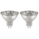 2 x Sylvania Halogen Leuchtmittel Reflektor 40W = 49W...