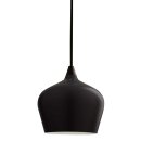 Hängeleuchte Bowl hoch Vintage Schwarz E27 Retro Industrie Design Metall Hängelampe B-Ware