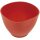Gipsbecher Gummi rot 127x90mm