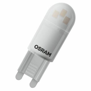 Osram LED Parathom Leuchtmittel Stiftsockellampe 1,8W = 20W G9 200lm 827 warmweiß 2700K