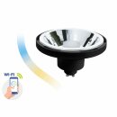 Spectrum SMART LED Leuchtmittel Reflektor schwarz 10W...