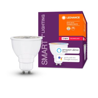 Ledvance Smart+ LED Leuchtmittel Reflektor 5W = 40W GU10 350lm 2700K - 6500K Tunable White Zigbee