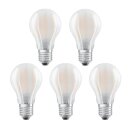 5 x Osram LED Filament Leuchtmittel Birne A60 7W = 60W...