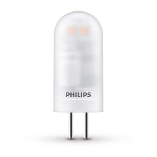 Philips LED Leuchtmittel Stiftsockellampe 0,9W = 10W G4 110lm warmweiß 2700K
