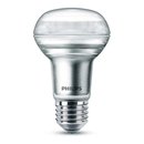Philips LED Leuchtmittel Reflektor R63 3W = 40W E27 klar 210lm warmweiß 2700K flood 36°