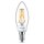 Philips LED Filament Leuchtmittel Kerze 4,5W = 40W E14 klar 470lm SceneSwitch 2200K 2500K 2700K warmweiß Schalter DIMMBAR