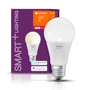 4 x Ledvance Smart+ LED Leuchtmittel Birne 9W = 60W E27 matt 806lm warmweiß 2700K Zigbee dimmbar