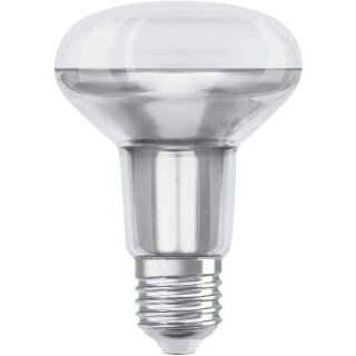 Osram LED Superstar Reflektorlampe R80 9,6W = 100W E27 670lm 827 warmweiß 2700K DIMMBAR
