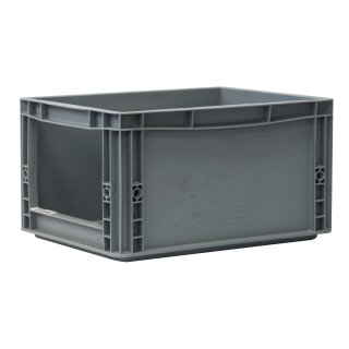 Eurobox Eurobehälter Lagerbox gebraucht Stapelboxen grau klein stapelbar 40 x 30 x 22cm
