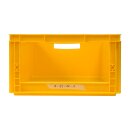 Eurobox Eurobehälter Lagerbox gebraucht Stapelboxen gelb flach stapelbar 60 x 40 x 22cm