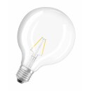 4 x Osram LED Retrofit Classic Globe 125 2W = 25W E27 250lm warmweiß 2700K