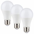 3 x LED Leuchtmittel A60 Birnenform 4,2W = 40W E27 matt...