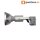 Set 3-Phasen PAR Strahler mit LED Toshiba 18,8W PAR38 Warmweiß 3000K 3300cd 25°  E27 passend für Erco Staff Ivela silber