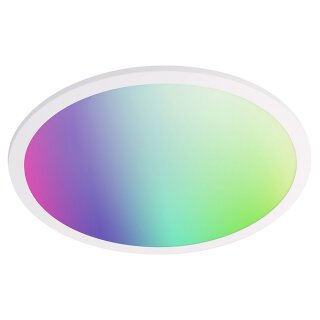 Müller-Licht LED Smart tint Panel Loris Ø45cm 30W 1800lm RGBW 1800 - 6500K mit Fernbedienung