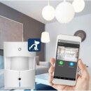 Blaupunkt Smart Home IP-Funk Alarmanlage Alarmzentrale Set Q-Pro-6600 Bewegungsmelder Fernbedienung Zigbee