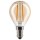 LED Filament Leuchtmittel Tropfen 2,2W = 16W E14 gold gelüstert extra warmweiß 2000K Ra>90