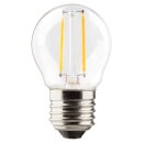 LED Filament Leuchtmittel Tropfen 3W = 25W E27 klar Kugel...
